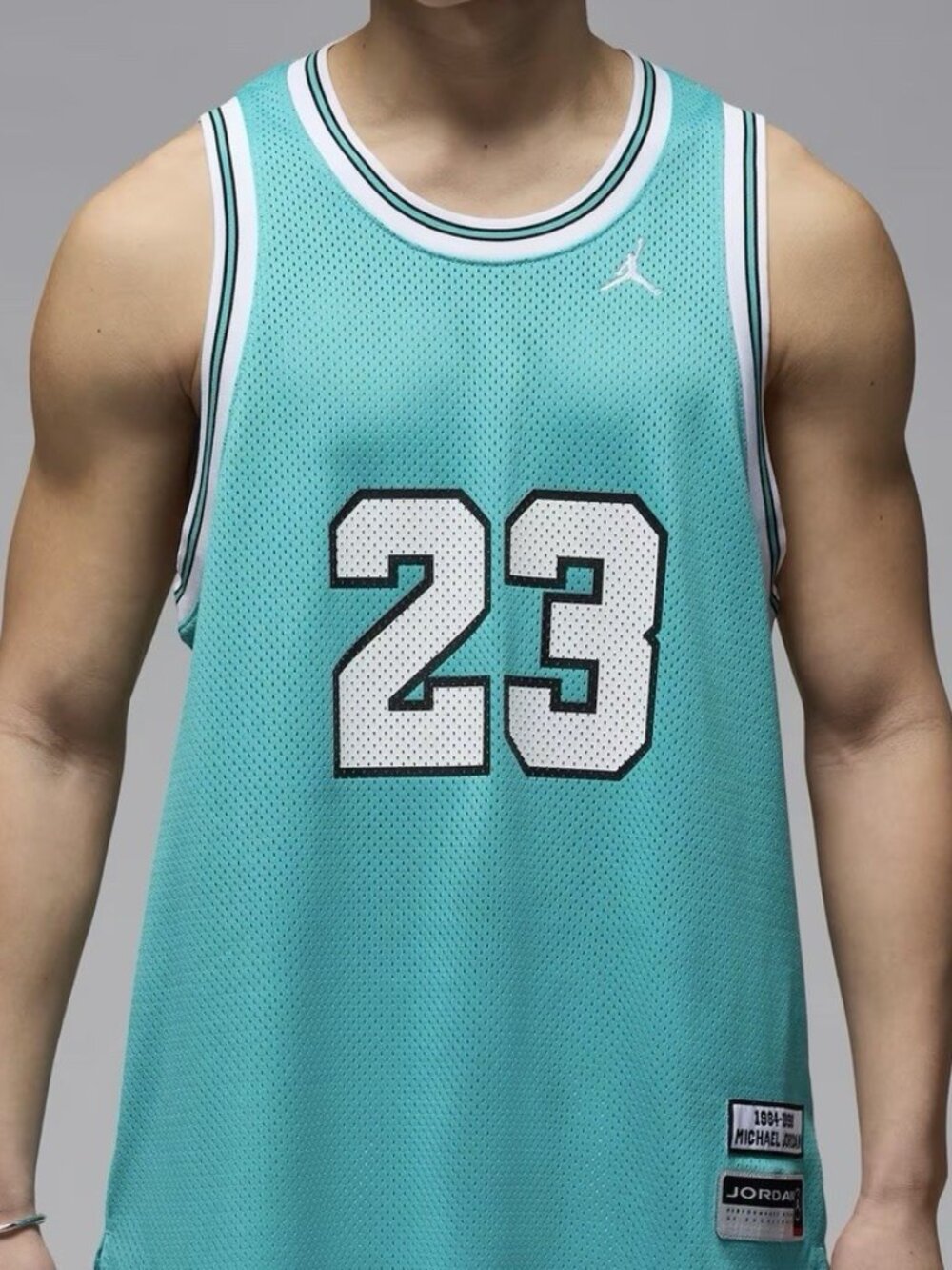 Air Jordan Nike Mens Essentials Jersey Tank Top Teal HF9375-392 2XL XXL Michael
